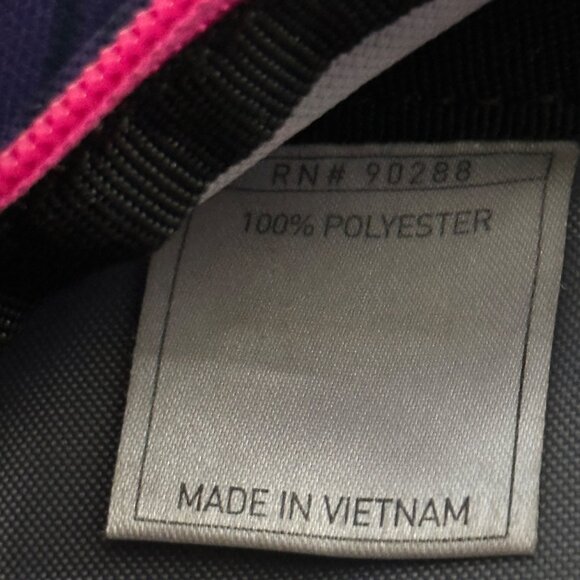 Adidas Legend X purple pink multi compartment backpack school hikes travel - Picture 5 of 12